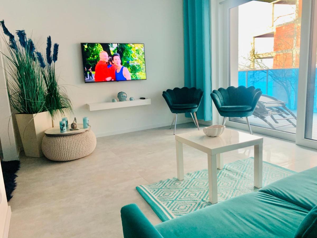 Aquarius Santorini Apartman Boszkowo Kültér fotó